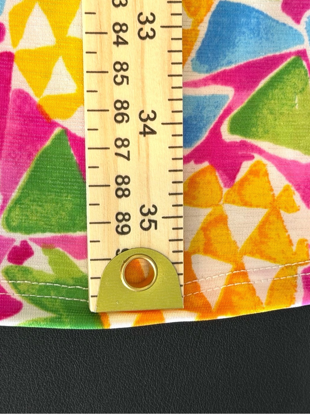 Dear Scarlett Sleeveless Tropical Pineapple Print Mini Dress XL - Picture 6 of 6